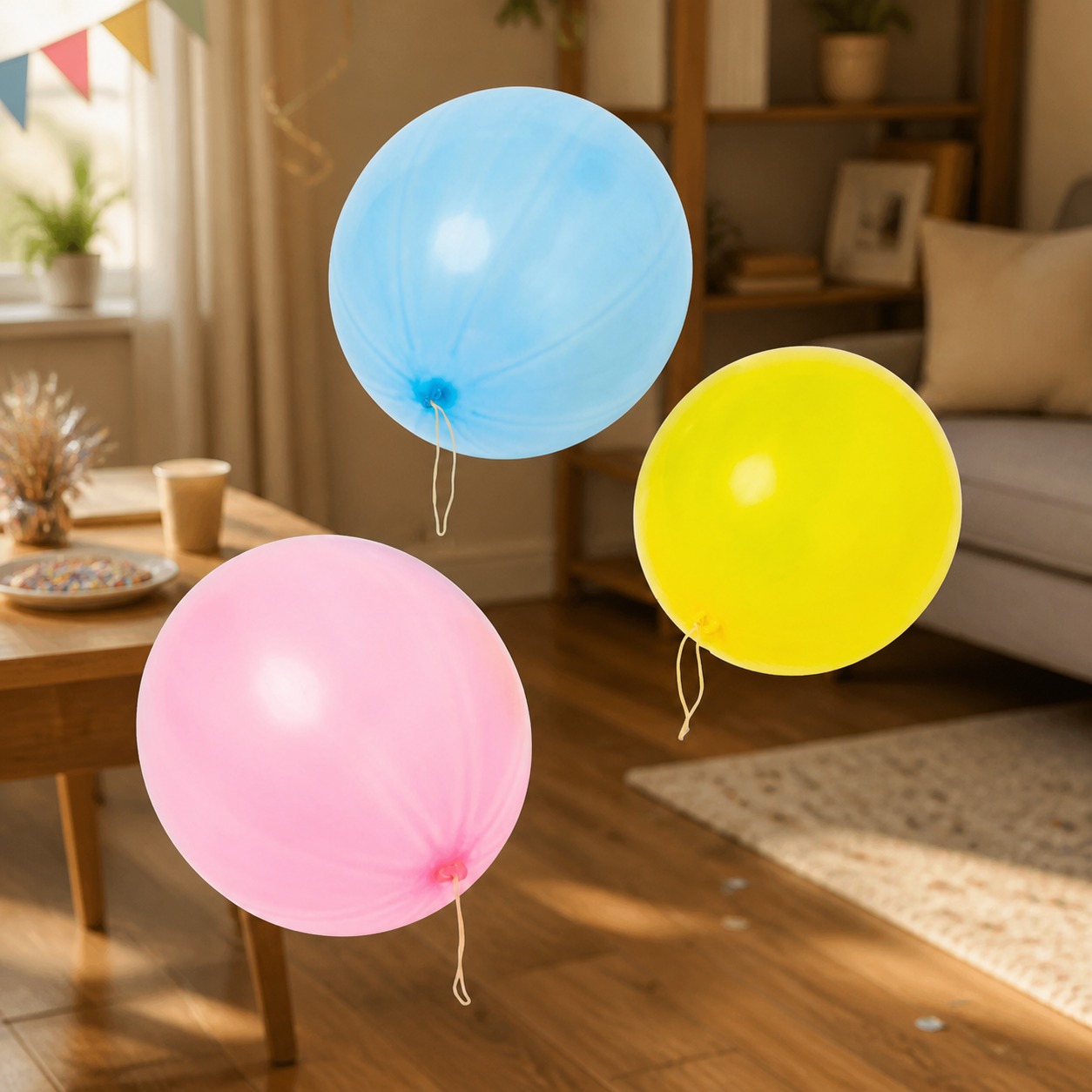 Party Games Kids Outdoor - بالونات ملونة متعددة الألوان بوزن 6