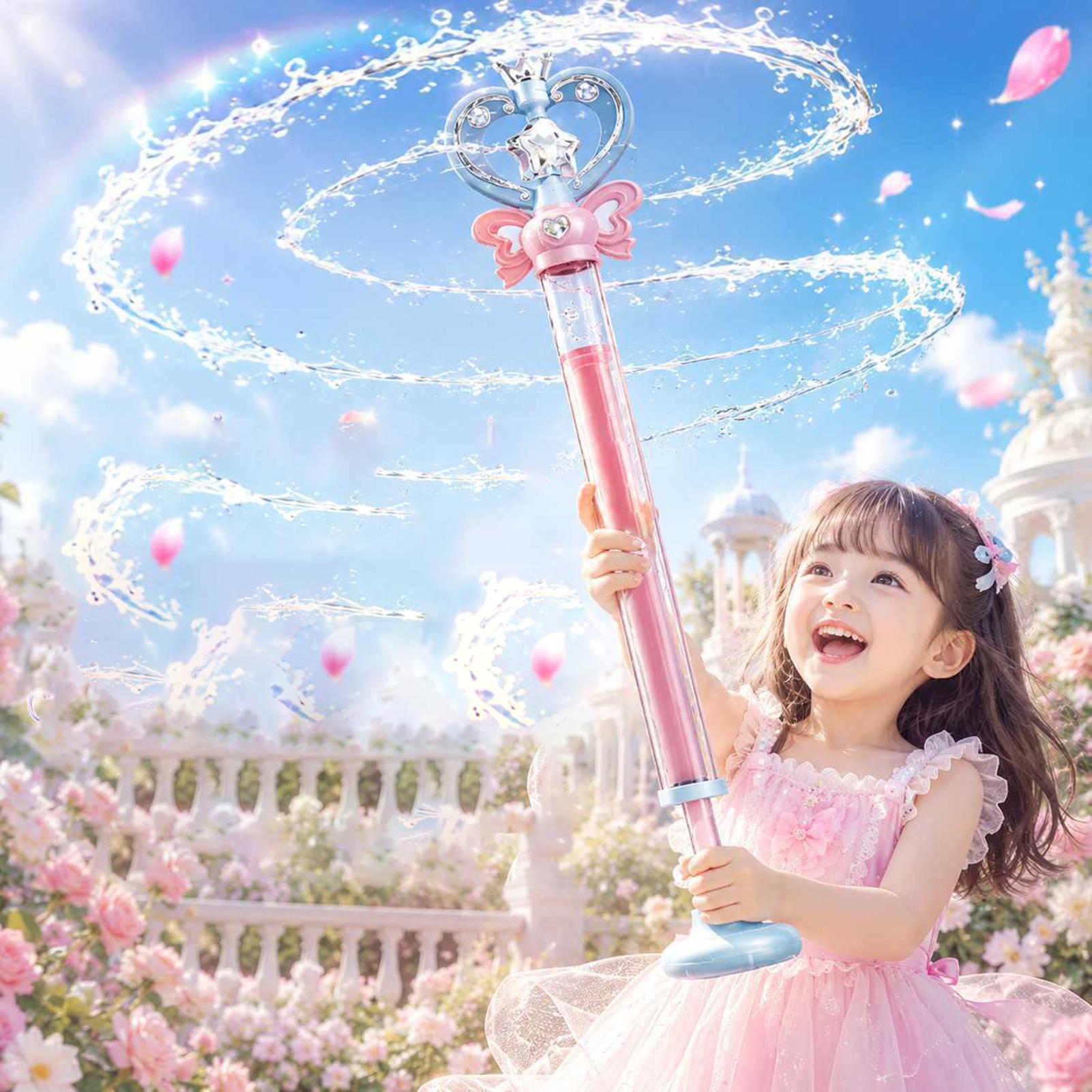 عصا رش الماء بتصميم ساحر قابلة - مراجعة Party Games Kids Outdoor وسعره
