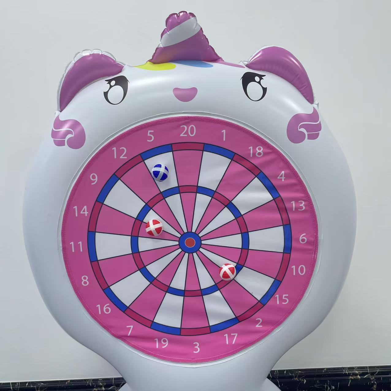 نفخ يونيكورن رمي لعبة الهدف لز - مراجعة Party Games Kids Outdoor وسعره